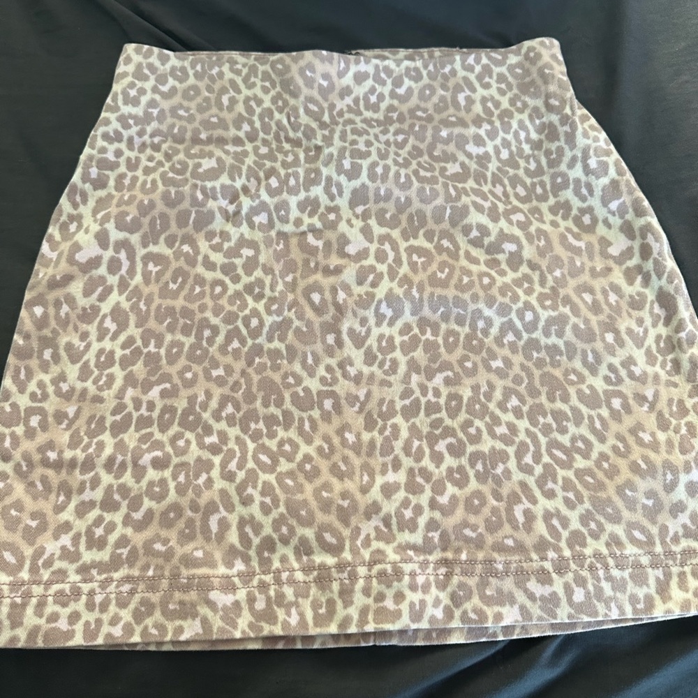 Cheetah skirt
